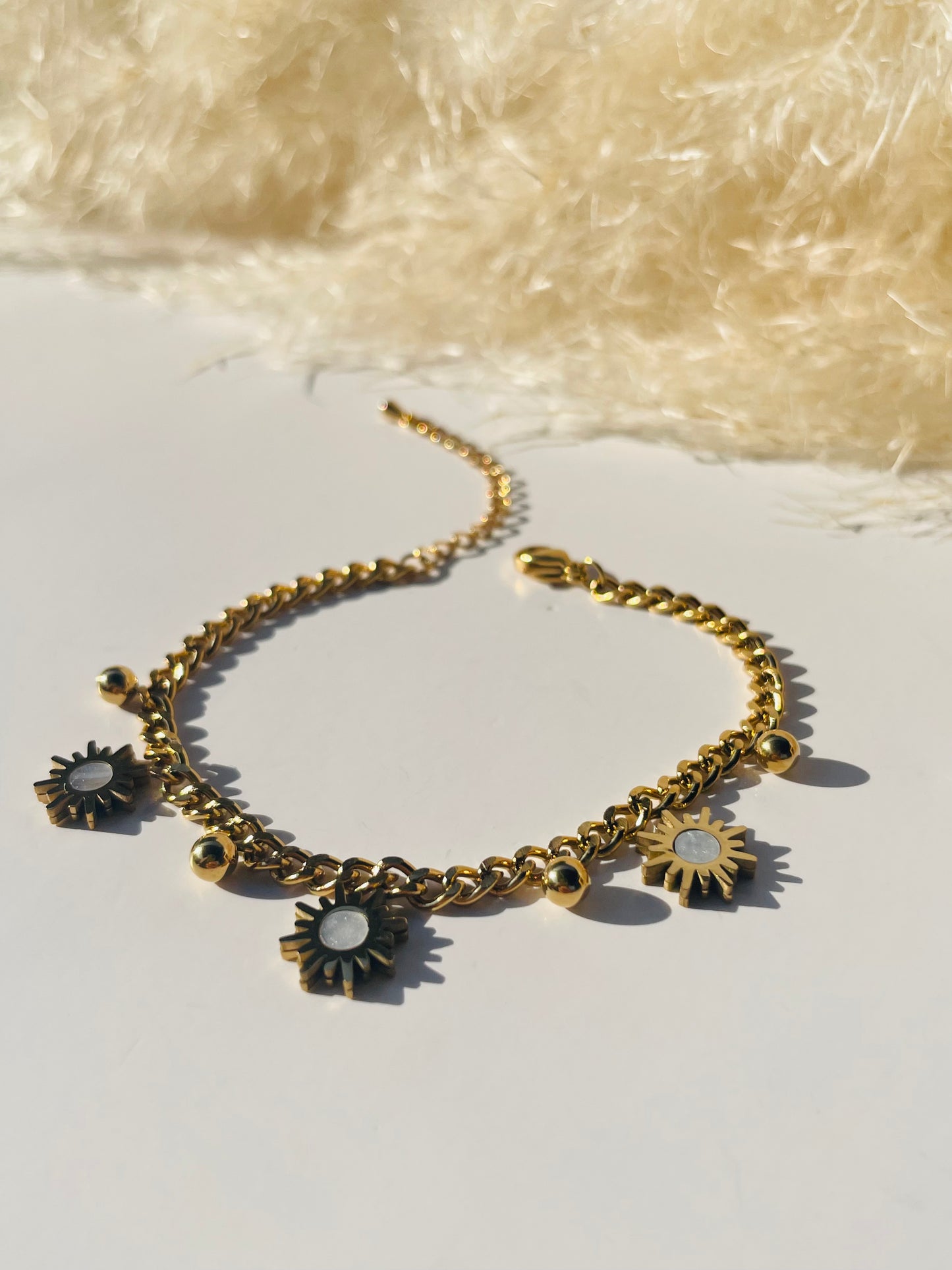 Bracelet Breloque Soleil