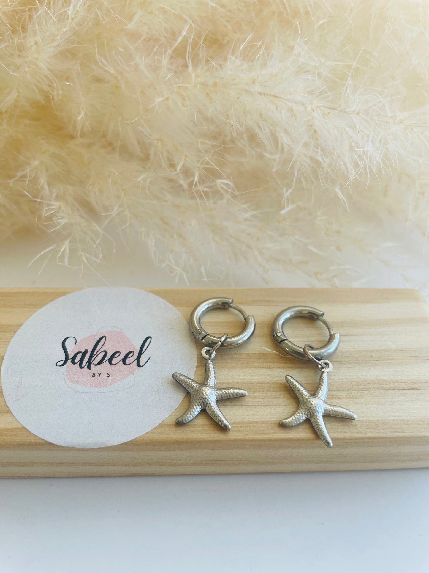 Boucles d'oreilles Etoile de mer