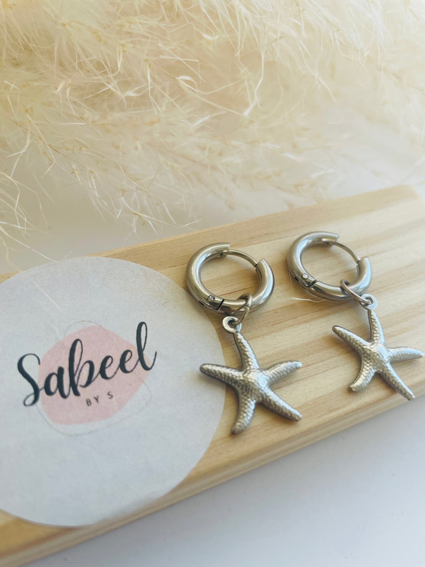 Boucles d'oreilles Etoile de mer