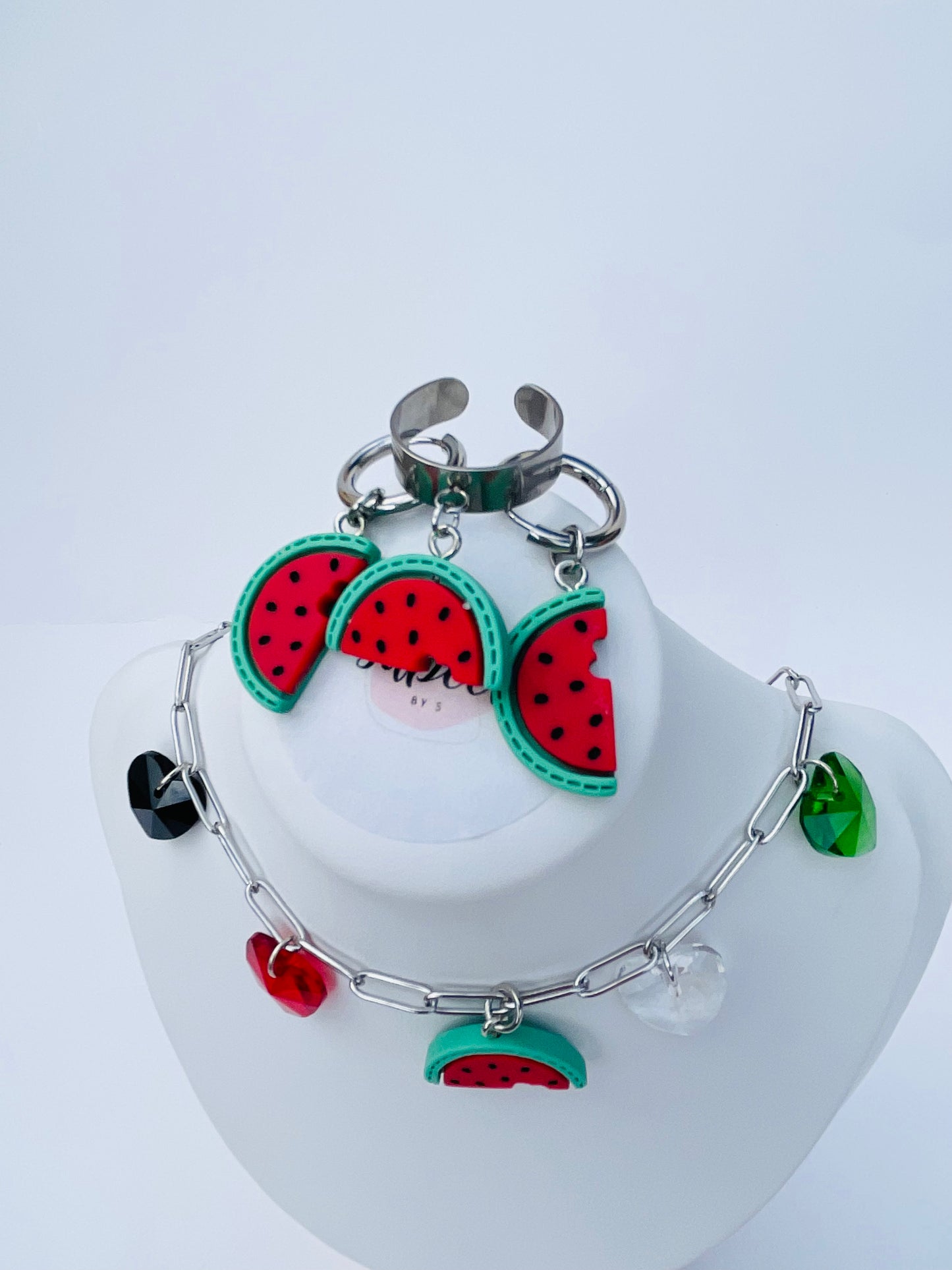 Bague Watermelon Silver