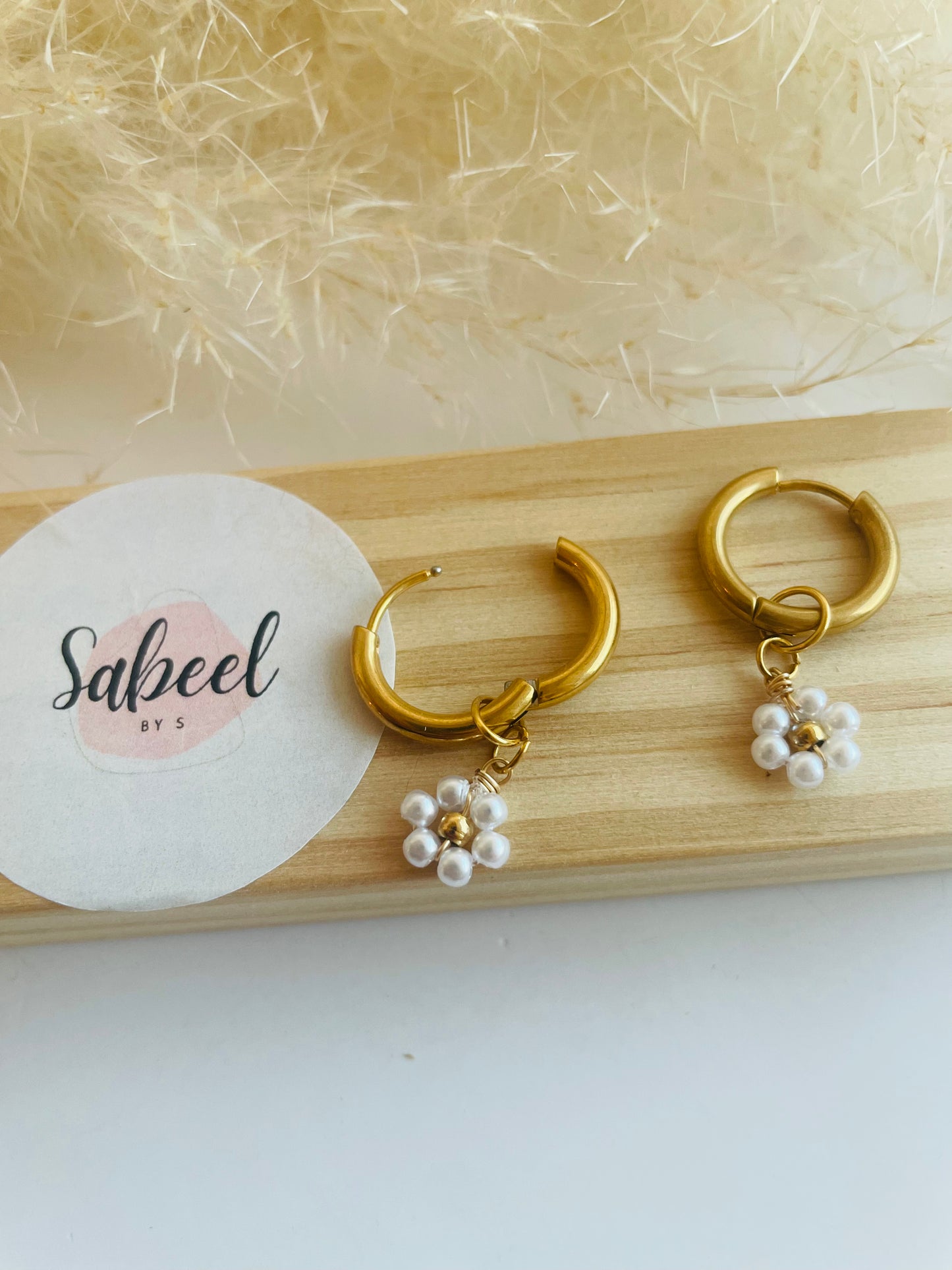 Boucles d'oreilles Marguerite