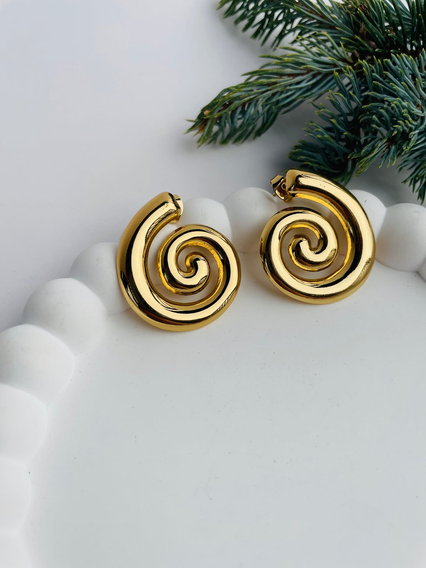 Boucles d'oreilles Tourbillon