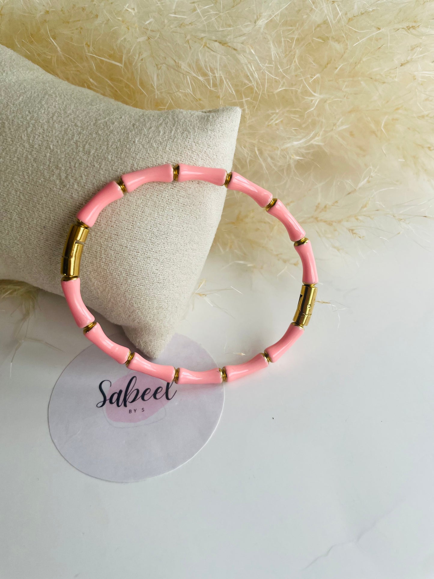 Bracelet Jonc Bambou Émaillé
