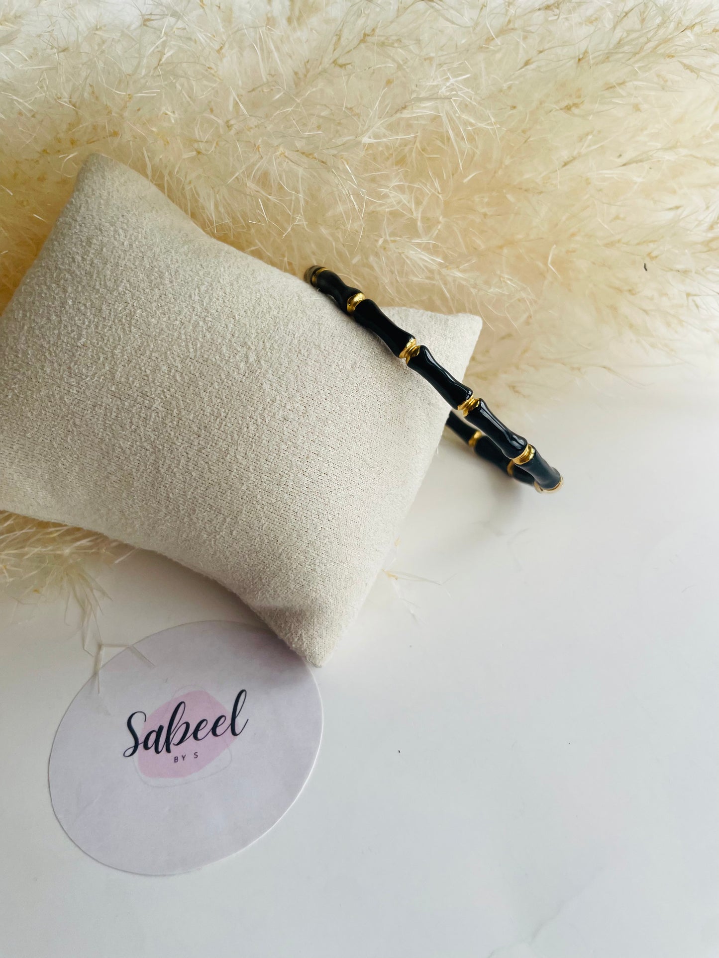 Bracelet Jonc Bambou Émaillé