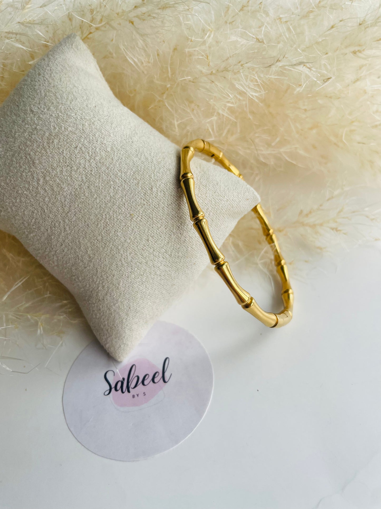 Bracelet Jonc Bambou Émaillé