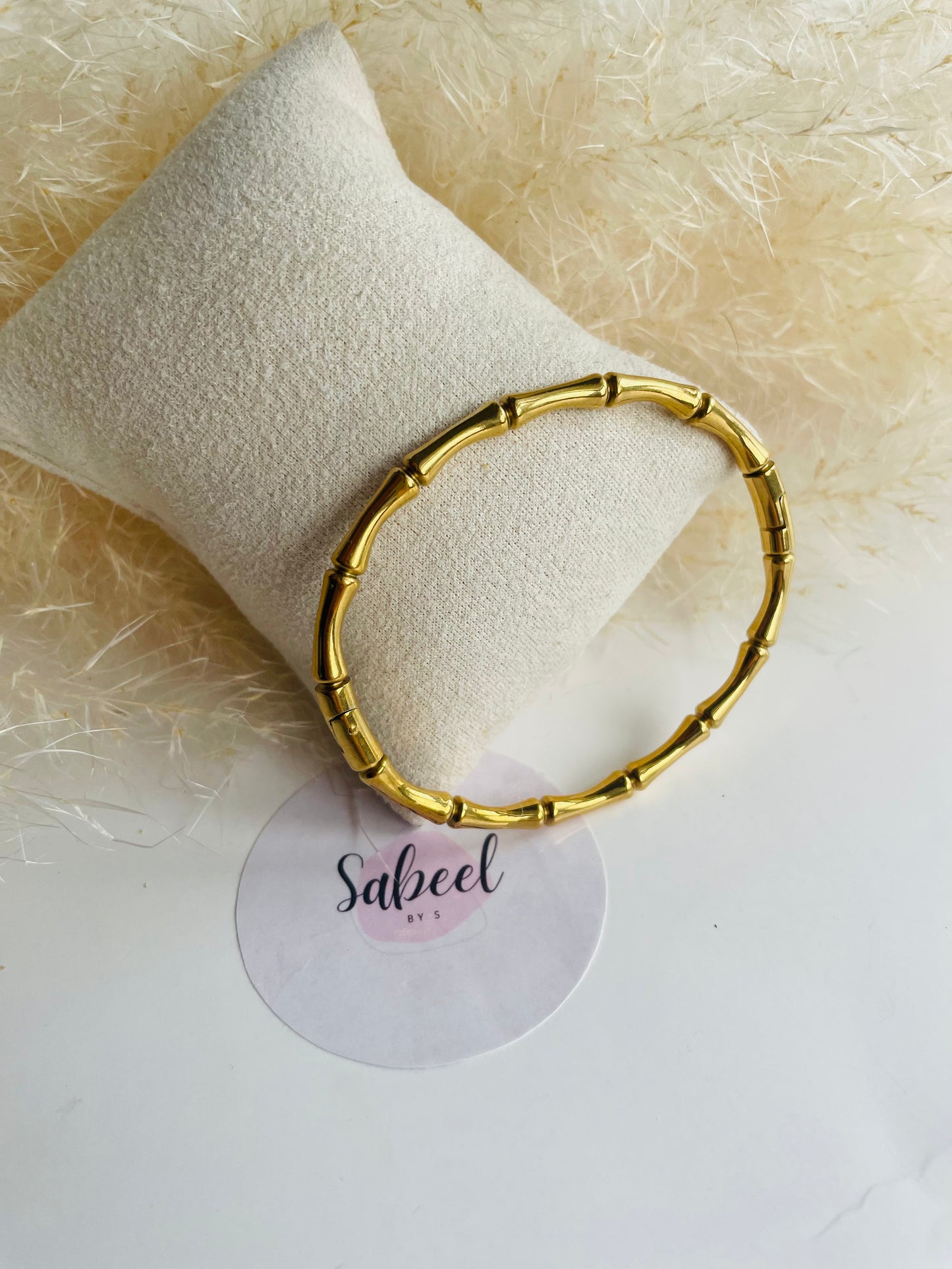 Bracelet Jonc Bambou Émaillé