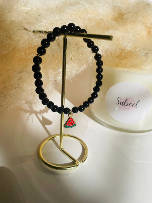 BRACELET TASBIH - Noir
