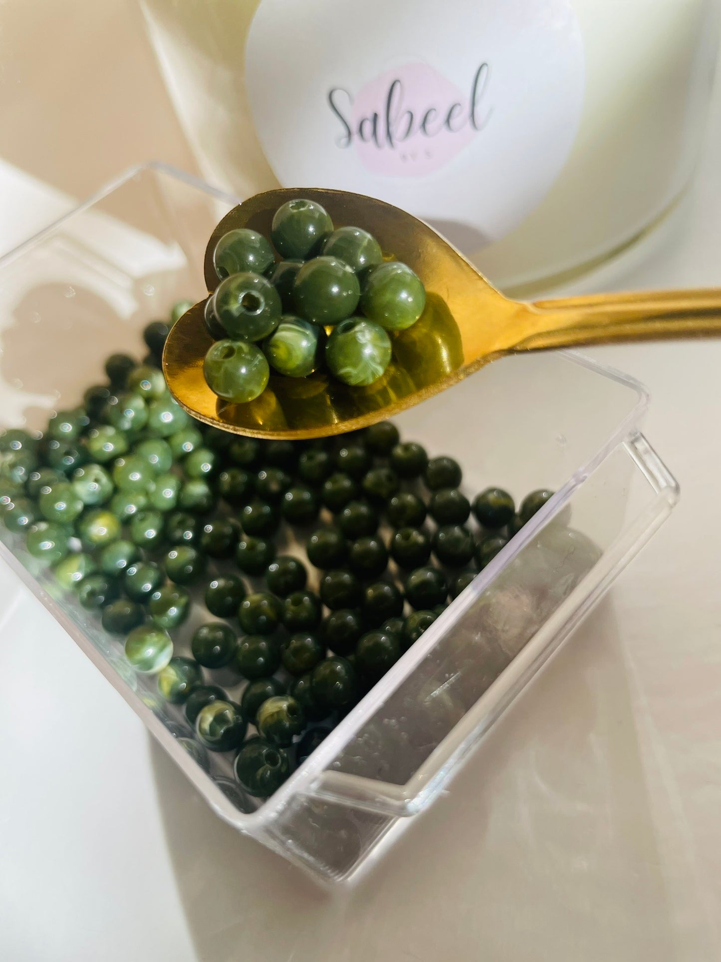 BRACELET TASBIH - Olive