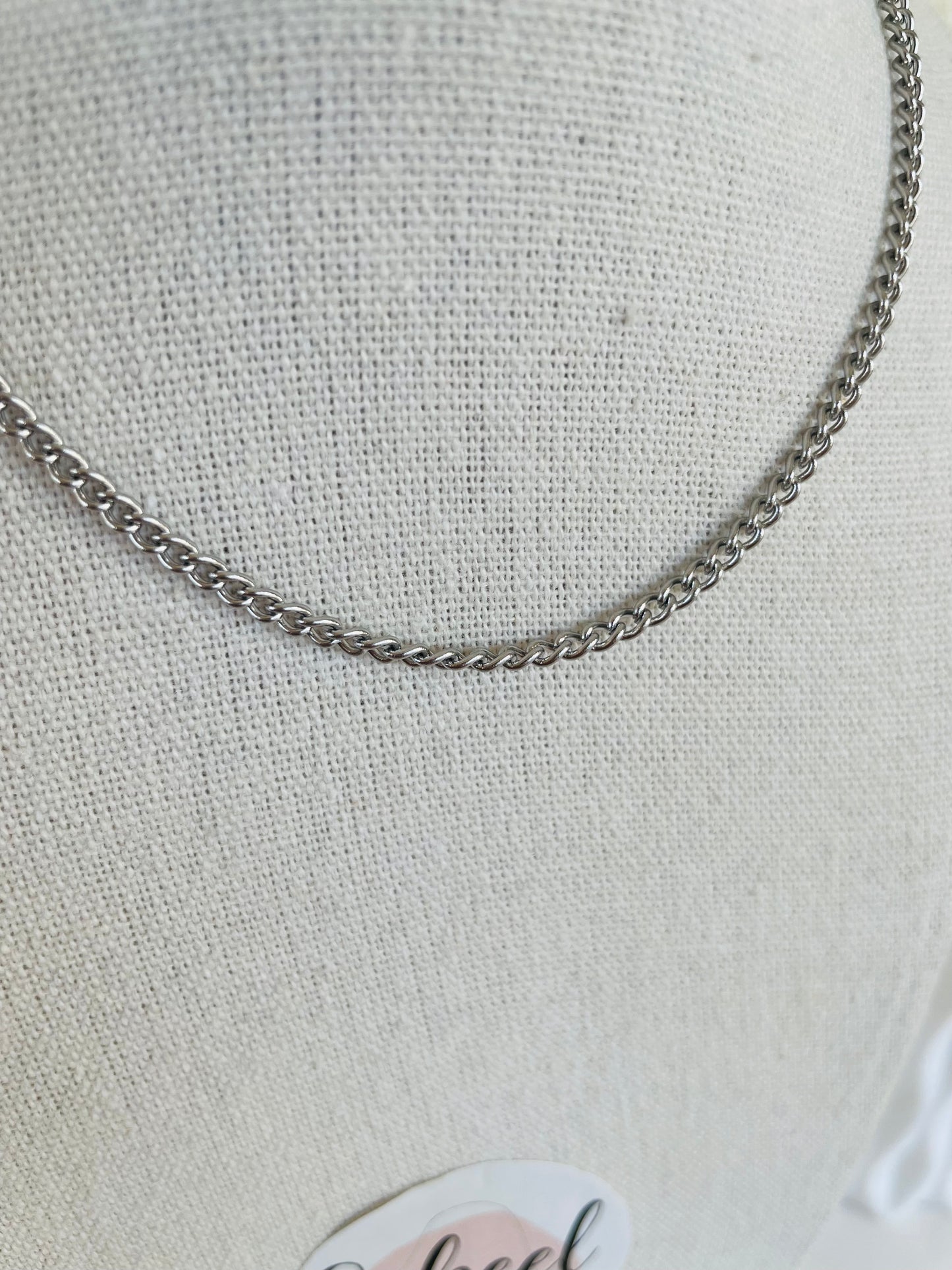 Collier maille gourmette classique