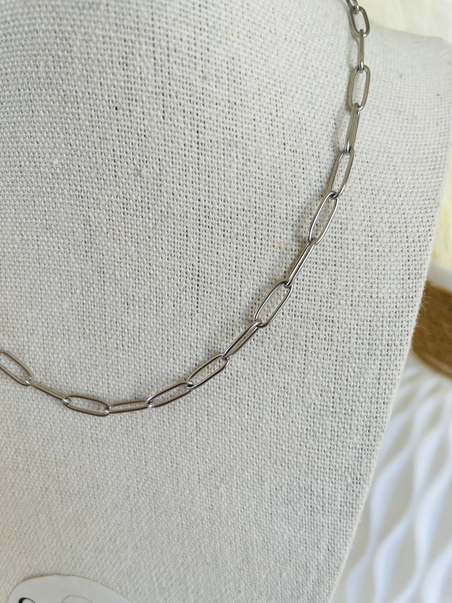 Collier maille trombone
